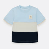 Camiseta Bloques De Color Azul