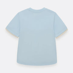 Camiseta Bloques De Color Azul