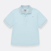 Camiseta Polo Azul Claro