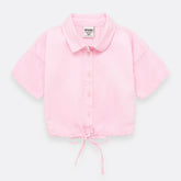 Camisa En Jean Liviano Rosado