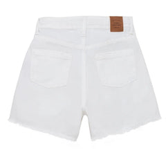 Short Blanco Para Niña