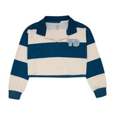 Camibuso Crop En Rayas