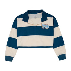 Camibuso Crop En Rayas
