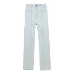 Jean Silueta Mom Pretina Resortada