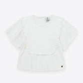 Camiseta Manga Corta Con Bolero