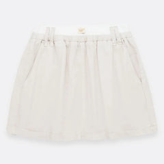 Falda Corta Con Doble Pretina