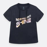 Camiseta Con Cordon En El Cuello