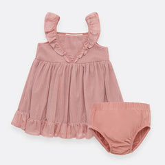 Vestido Manga Sisa Con Panty