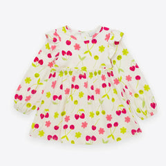 Vestido Manga Larga Con Boleros