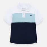 Camiseta Polo Bloques Azul