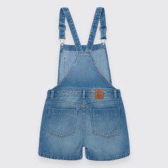 Overol Corto Con Bolsillos