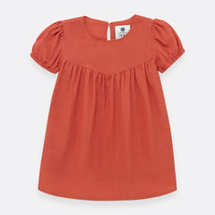 Vestido Mnaga Corta Bebe