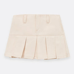 Falda Short Con Pretina Amplia