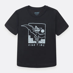 Camiseta Dino Time Negro