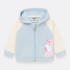 Buzo Con Capucha Para niña Azul