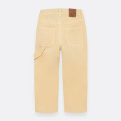 Pantalon Silueta Carpintero Beige