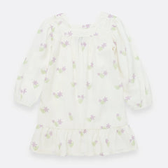 Vestido Manga Embombada