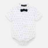 Body Punticos Con Corbatin