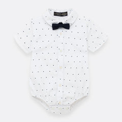 Body Punticos Con Corbatin