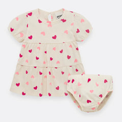 Vestido Corazones Con Panty