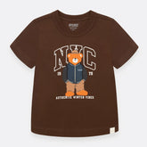 Camiseta Con Aplique Que Se Levanta