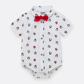 Body Pinguinos Con Corbatin