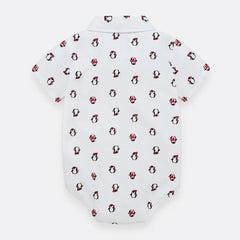 Body Pinguinos Con Corbatin