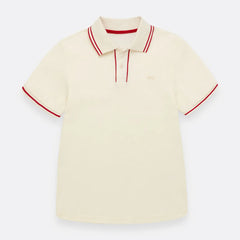 Camiseta Polo Beige