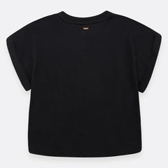 Camiseta Niña Manhattan Negra