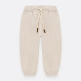 Sudadera Beige Con Cordon