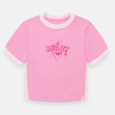 Camiseta Crop Top Heart