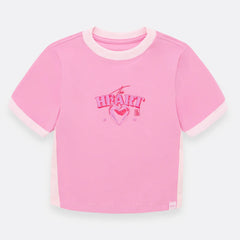 Camiseta Crop Top Heart