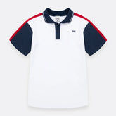 Camiseta Polo Cuello Azul