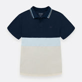Camiseta Polo Azul