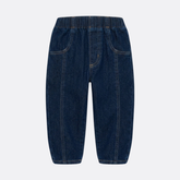 Jean Bebe Unisex Con Elastico En Cintura