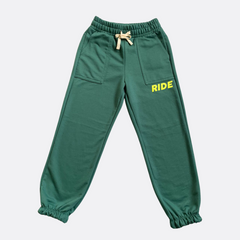 Sudadera Basica Verde Ride