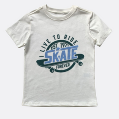 Camiseta Live To Ride Skate
