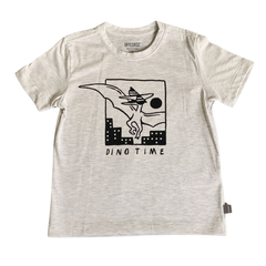 Camiseta Dino Time Gris