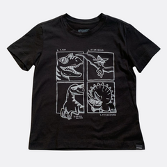 Camiseta Dinos Negra