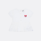 Camisa Con Tela En Textura Bebe