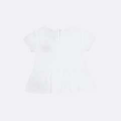 Camisa Con Tela En Textura Bebe