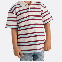 Camiseta Polo Rayas