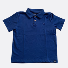 Camiseta Tipo Polo Azul Marino