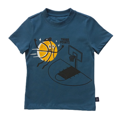Camiseta Manga Corta Azul