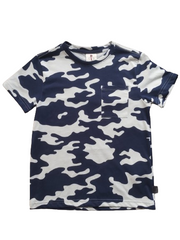 Camiseta Camuflada Azul