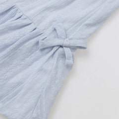 Vestido Con Panty Azul