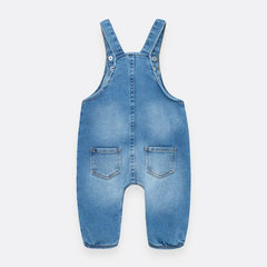 Overall Indigo Para Bebe