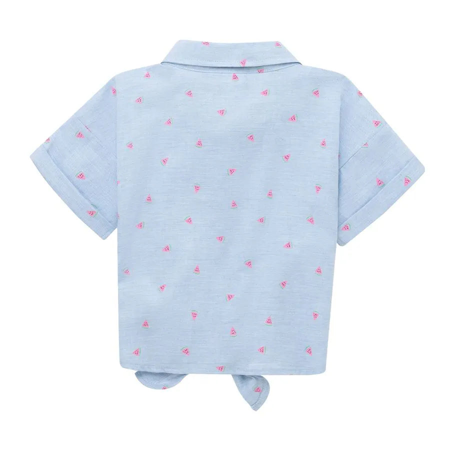 Camisa Para Niña De Botones