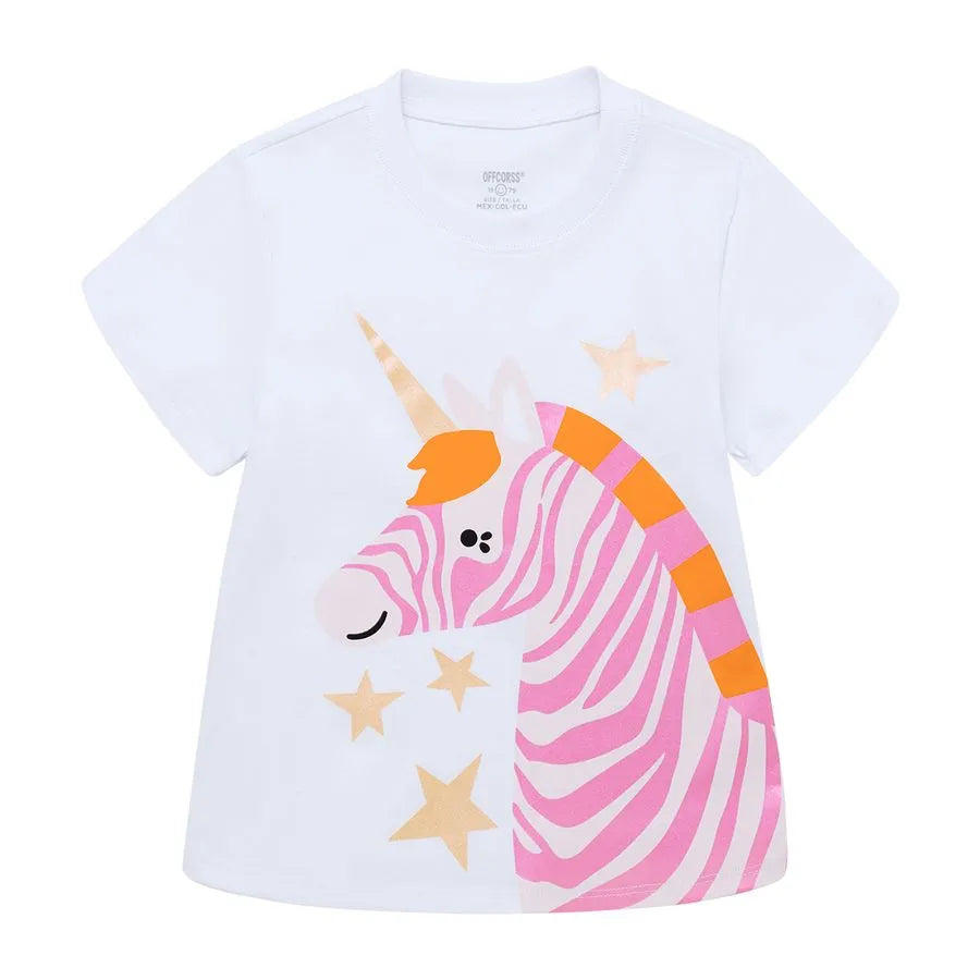 Camiseta Manga Corta Unicornio