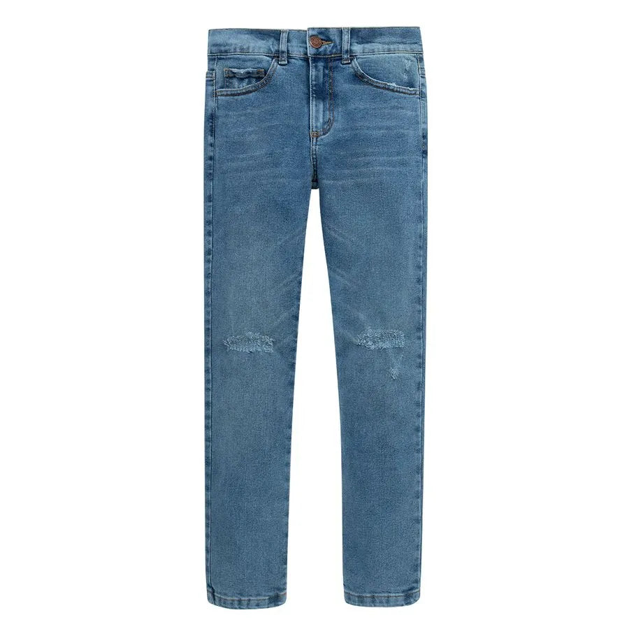 Denim Silueta Super Slim Con Bolsillos